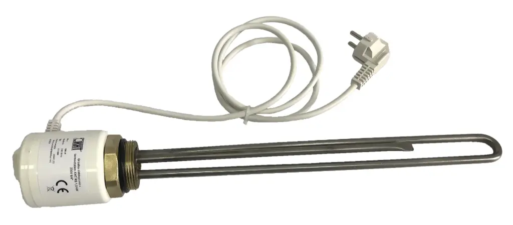 E-Heizstab mit Thermostat KHT RS 3,0 kW 230V 5/4"