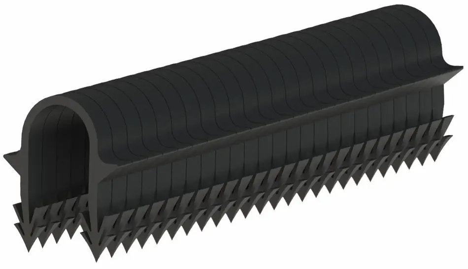 Klips für Taker schwarz 40mm (300 St.)