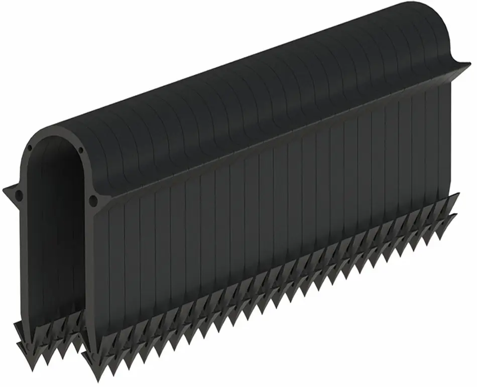 Klips für Taker schawrz  60mm (250 St.)