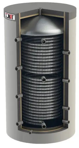 [HPhC100200GPPS] Zbiornik buforowy hygienic КНT HPh-C-10-200-GP-PS