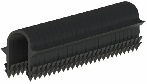 [000-KLI.OG.POD-40MM] Klips für Taker schwarz 40mm (300 St.)